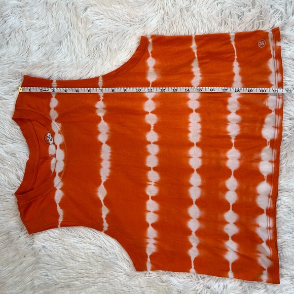 Sage Collective Tie Dye Striped Boxy Tank Top Sleeveless Crew Neck - Picture 8 of 8